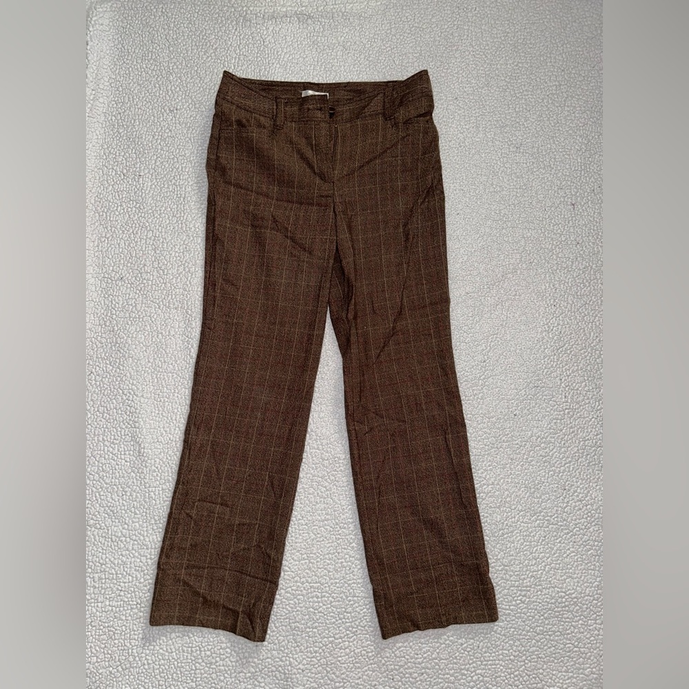 Unisex brown trouser pants